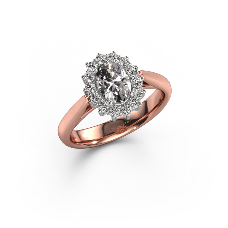 Bild von Verlobungsring Margien 1 585 Roségold Lab-grown Diamant 0.98 crt