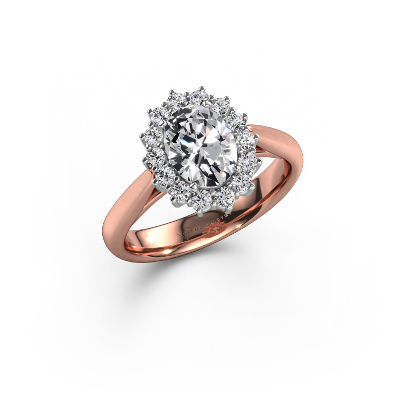 Bild von Verlobungsring Margien 1 585 Roségold Lab-grown Diamant 1.38 crt