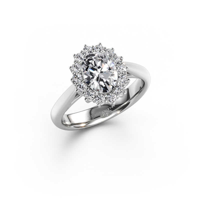 Bild av Förlovningsring Margien 1 585 vitt guld Diamant 1.38 crt