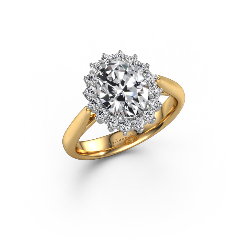 Bild von Verlobungsring Margien 1 585 Gold Lab-grown Diamant 2.12 crt