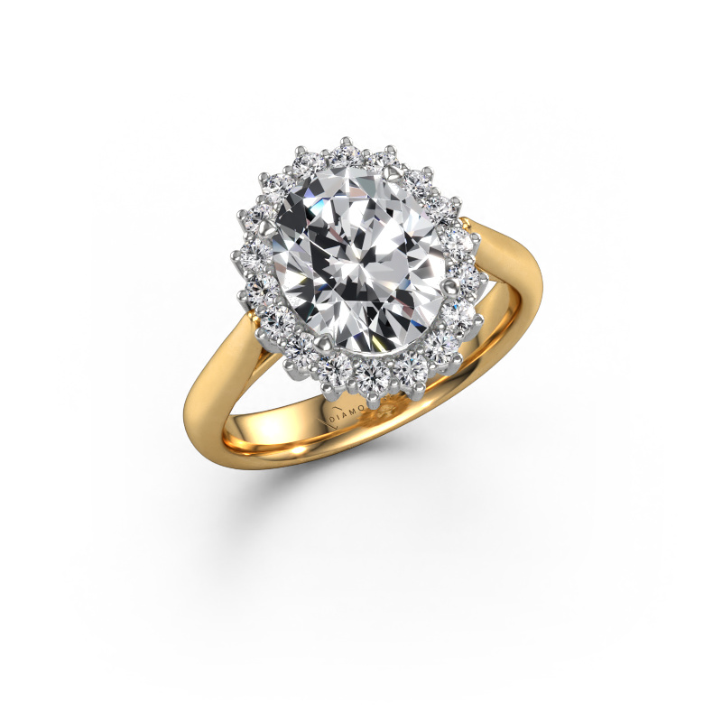 Image of Engagement ring Margien 1 585 gold Lab grown diamond 3.06 crt