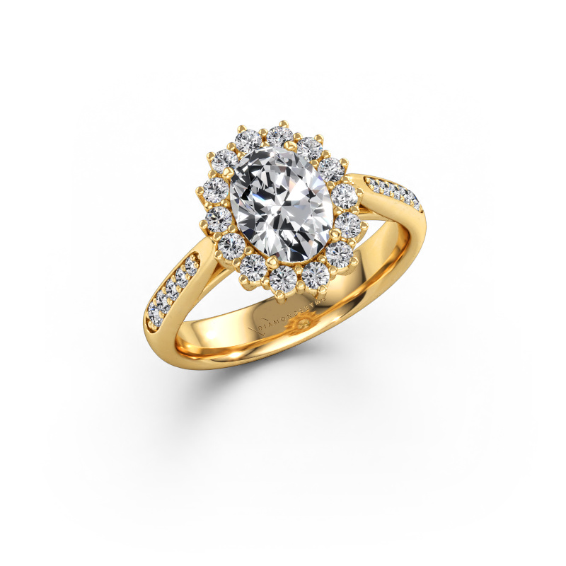 Immagine di Anello di fidanzamento Margien 2 585 oro Diamante lab grown 1.515 crt