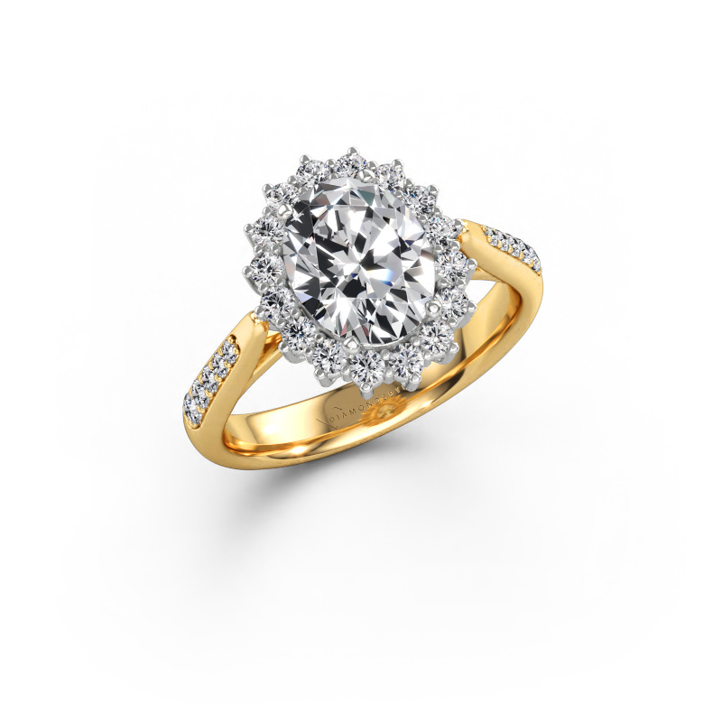 Image of Engagement ring Margien 2 585 gold Diamond 2.255 crt