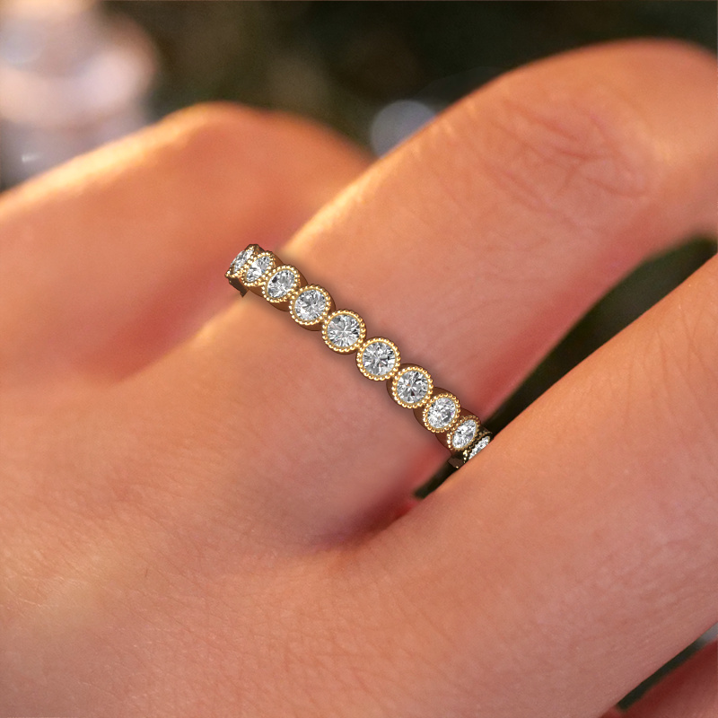 Image of Ring Mariam 0.03 585 gold Lab-grown diamond 0.69 crt