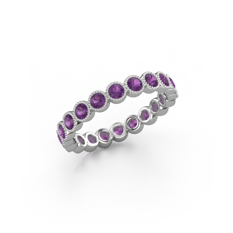 Bild von Ring Mariam 0.05 950 Platin Amethyst 2.4 mm