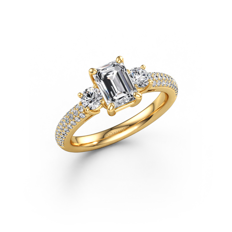 Immagine di Anello di fidanzamento Marielle EME 585 oro Diamante lab grown 1.820 crt