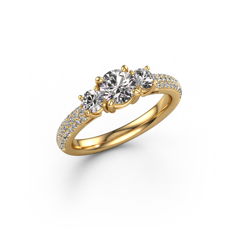Image of Engagement ring Marielle RND 585 gold Diamond 1.27 crt