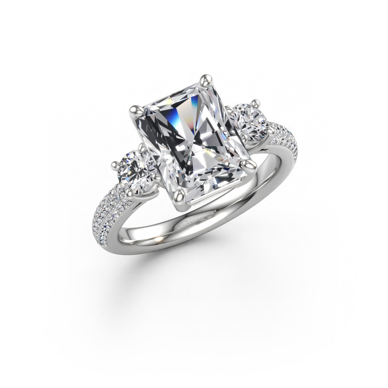 Bild av Förlovningsring Marielle RAD 585 vitt guld Diamant 4.28 crt
