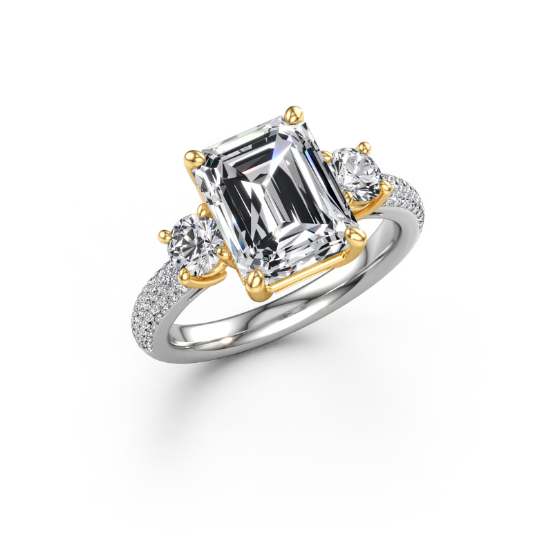 Afbeelding van Verlovingsring Marielle EME 585 witgoud Lab-grown diamant 4.28 crt