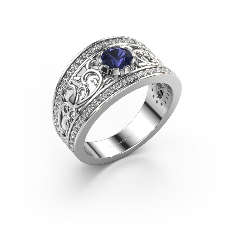 Image of Ring Marilee 950 platinum Sapphire 5 mm