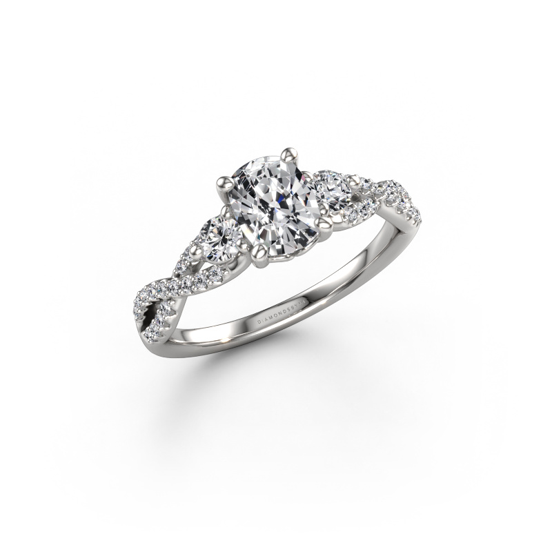 Image of Engagement ring Marilou CSH 950 platinum Diamond 1.360 crt