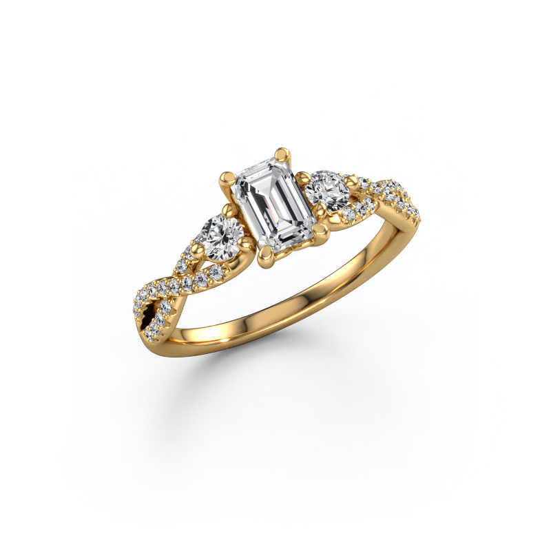 Image of Engagement ring Marilou EME 585 gold Diamond 1.060 crt