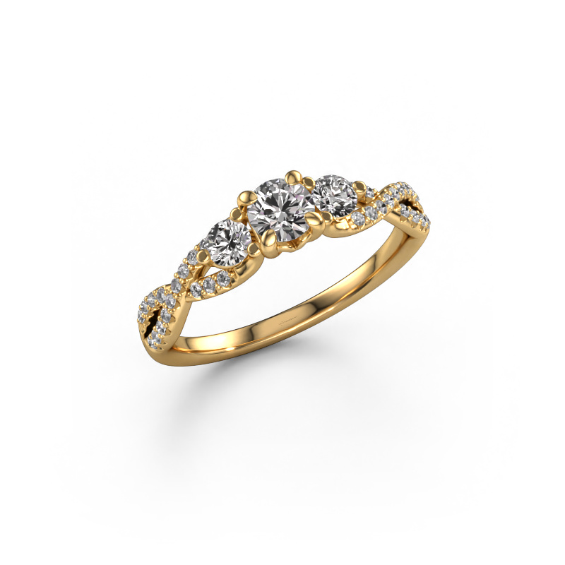 Bild von Verlobungsring Marilou RND 585 Gold Diamant 0.66 crt
