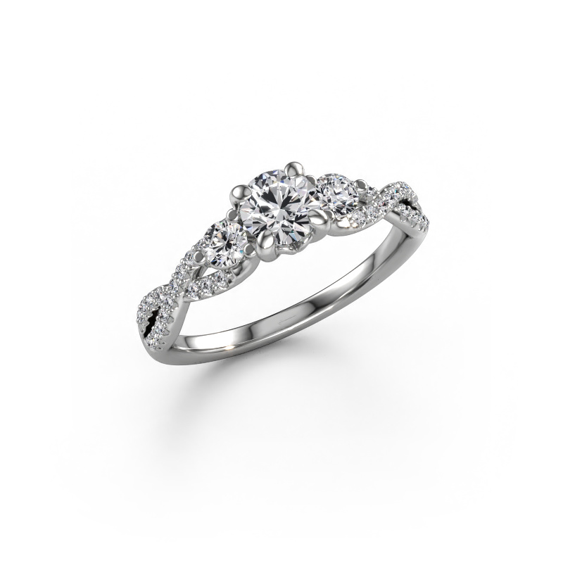 Bild von Verlobungsring Marilou RND 950 Platin Lab-grown Diamant 0.86 crt