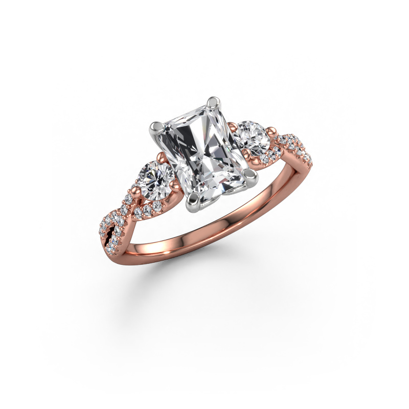 Bild von Verlobungsring Marilou RAD 585 Roségold Lab-grown Diamant 2.27 crt