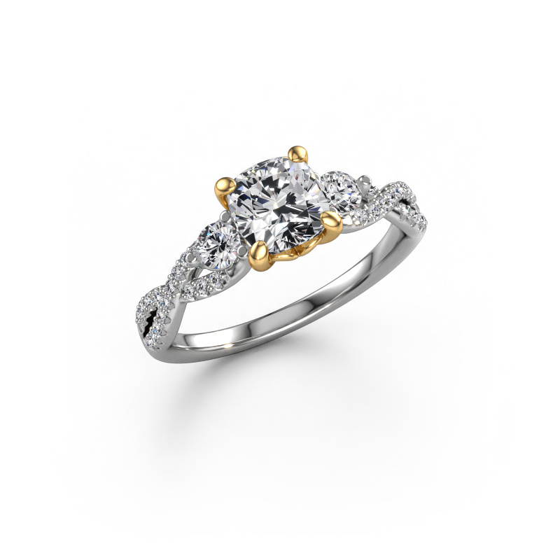 Bild von Verlobungsring Marilou CUS 585 Weißgold Lab-grown Diamant 1.66 crt