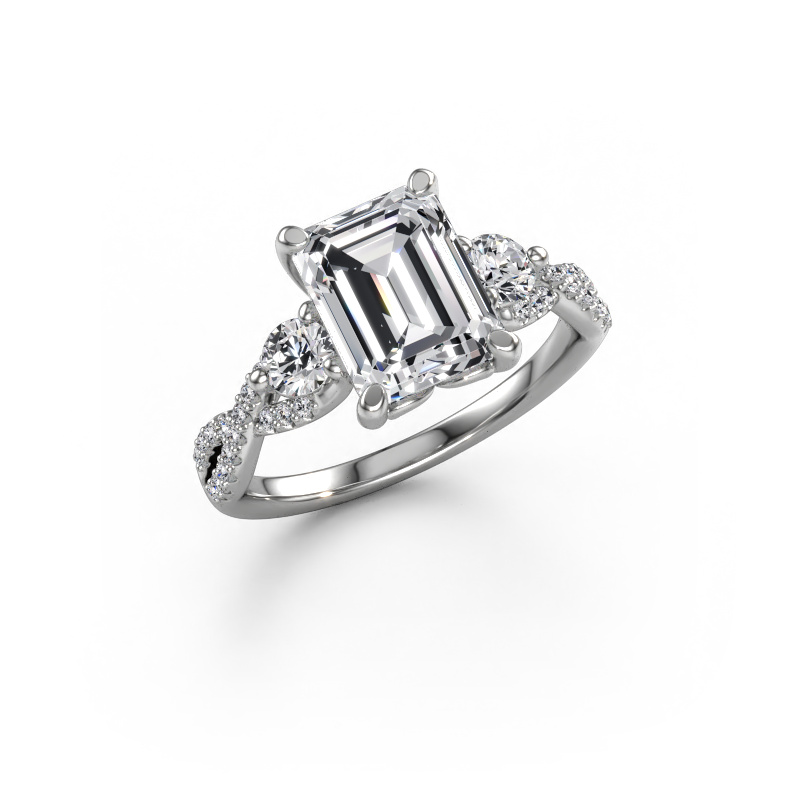 Bild von Verlobungsring Marilou EME 950 Platin Diamant 3.02 crt