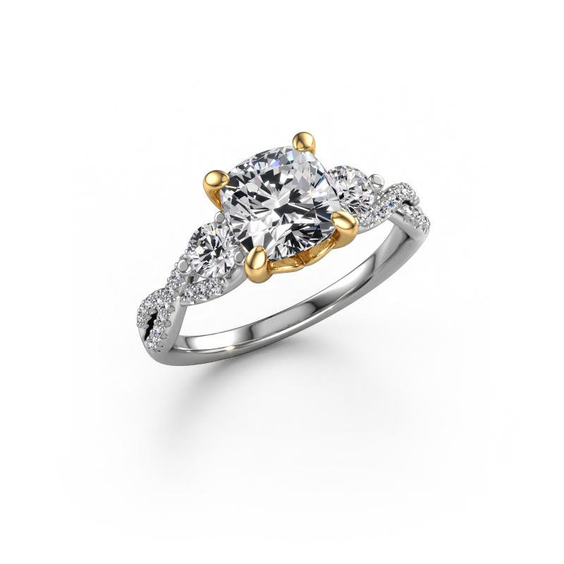 Bild von Verlobungsring Marilou CUS 585 Weißgold Diamant 2.52 crt