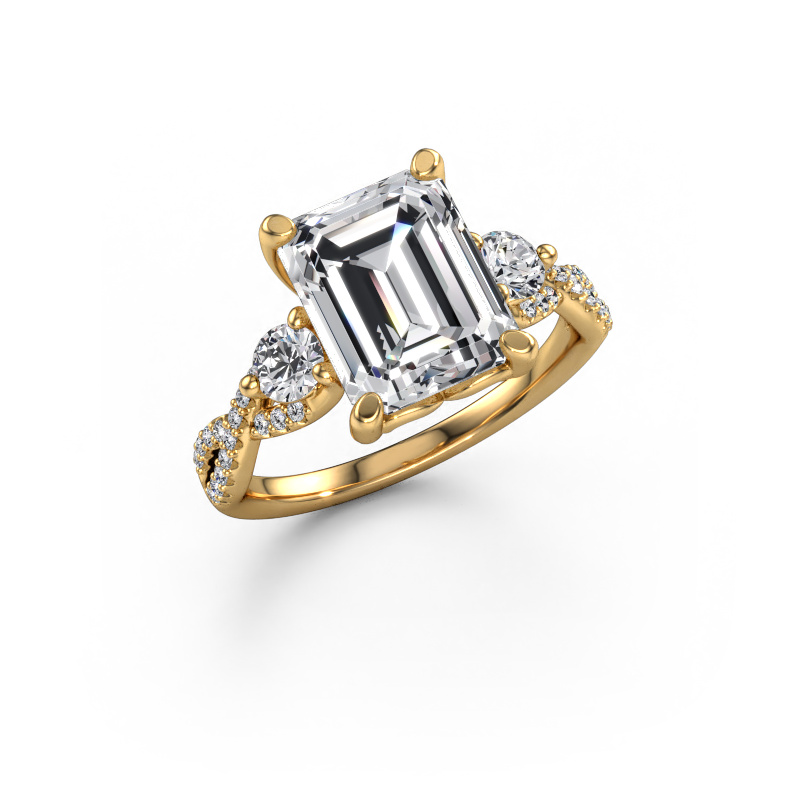 Bild von Verlobungsring Marilou EME 585 Gold Lab-grown Diamant 4.020 crt
