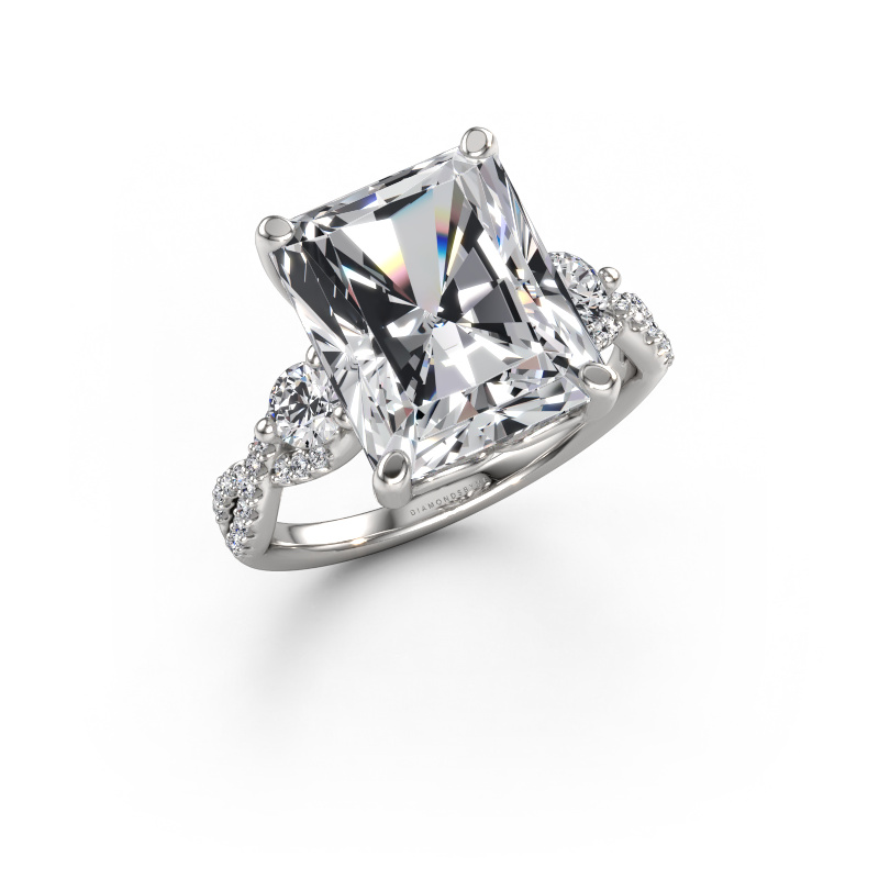 Bild von Verlobungsring Marilou RAD 585 Weißgold Lab-grown Diamant 7.31 crt