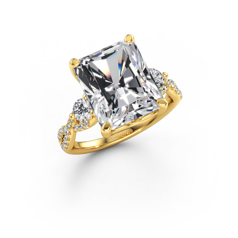 Immagine di Anello di fidanzamento Marilou RAD 585 oro Diamante lab grown 7.31 crt