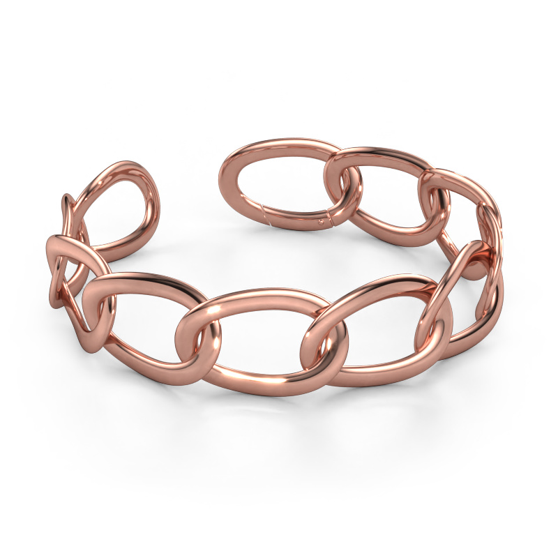 Bild von Armband Marit 20mm Massiv - 585 Roségold