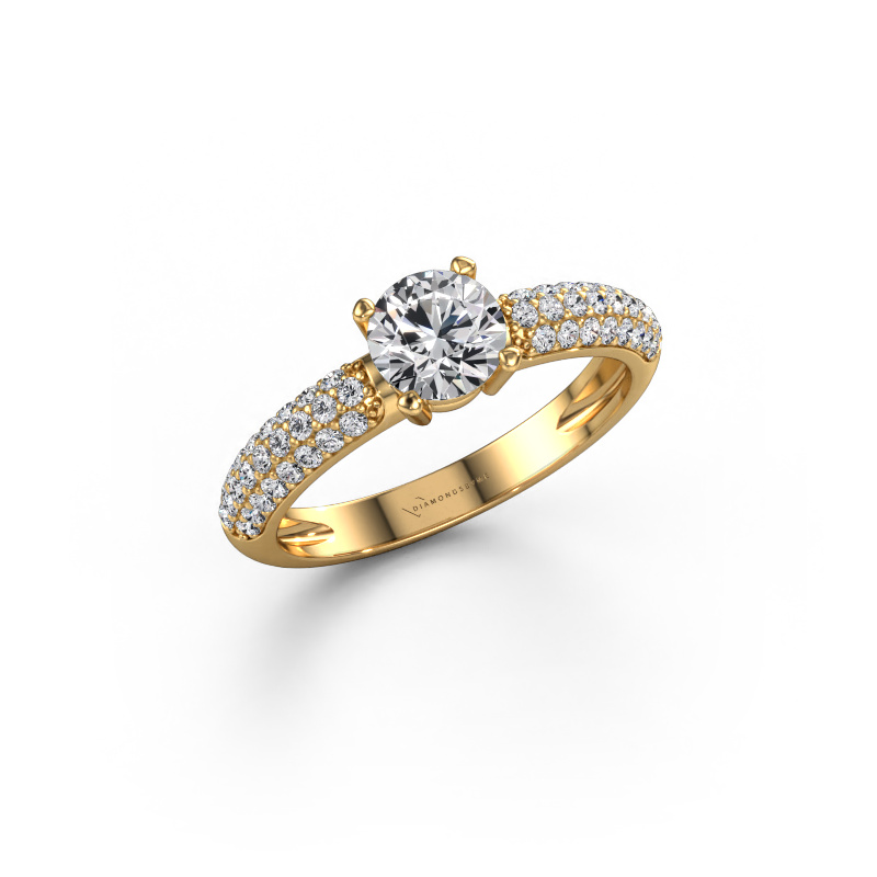 Image of Engagement ring Marjan 585 gold Diamond 1.069 crt