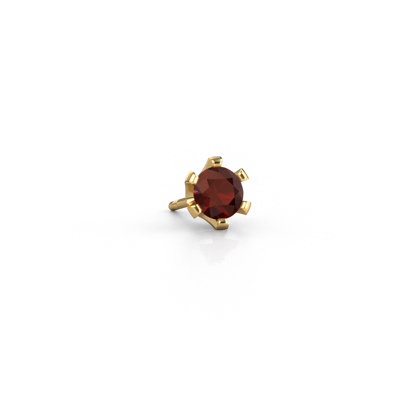 Bild von Männer Ohrstecker Martijn 585 Gold Granat 4.2 mm