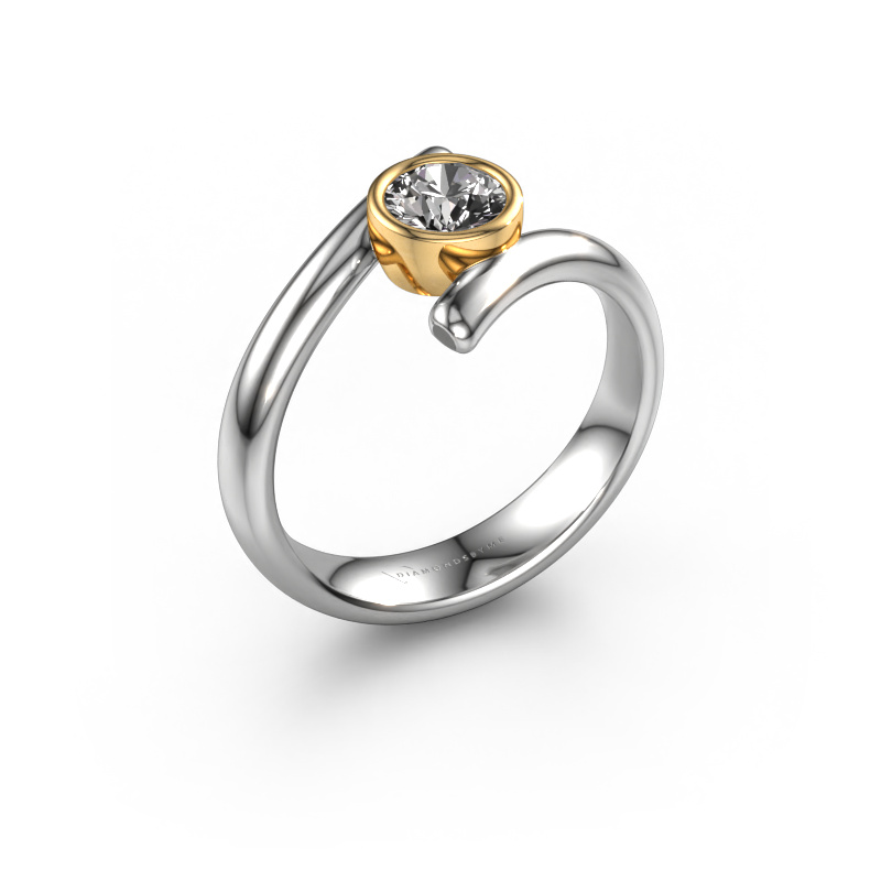 Bild von Ring Mary 585 Weißgold Diamant 0.50 crt