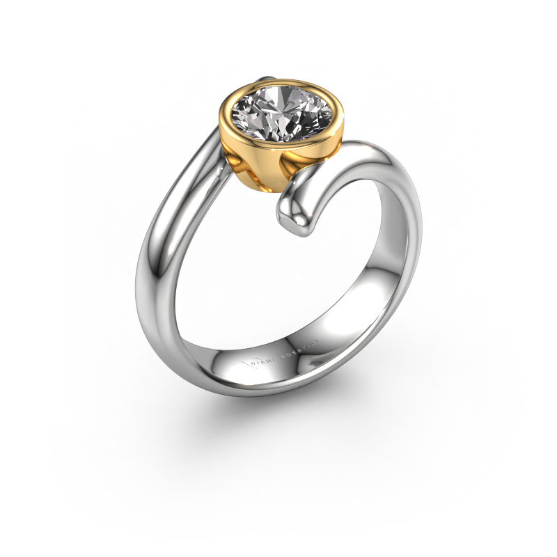 Bild von Ring Mary 585 Weißgold Diamant 1.00 crt