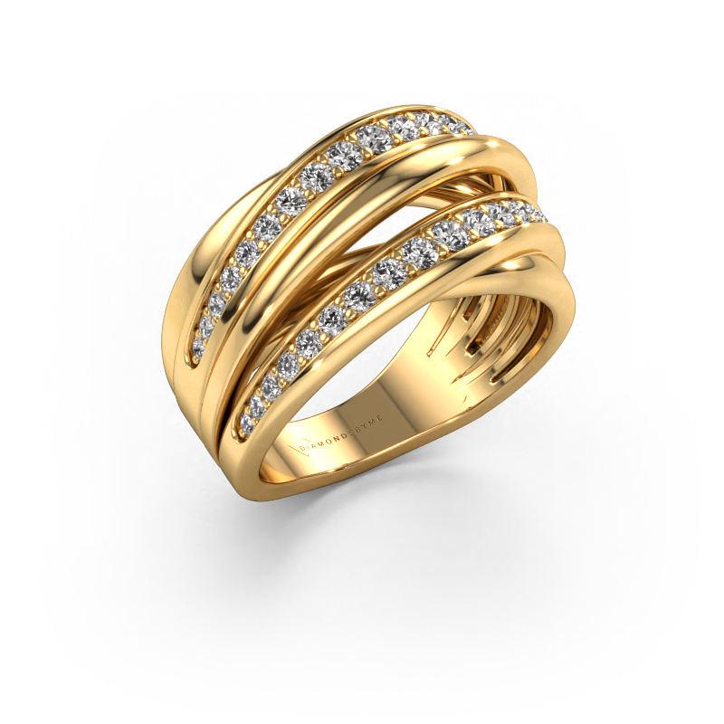 Bild von Ring Marylouise 2 585 Gold Diamant 0.618 crt