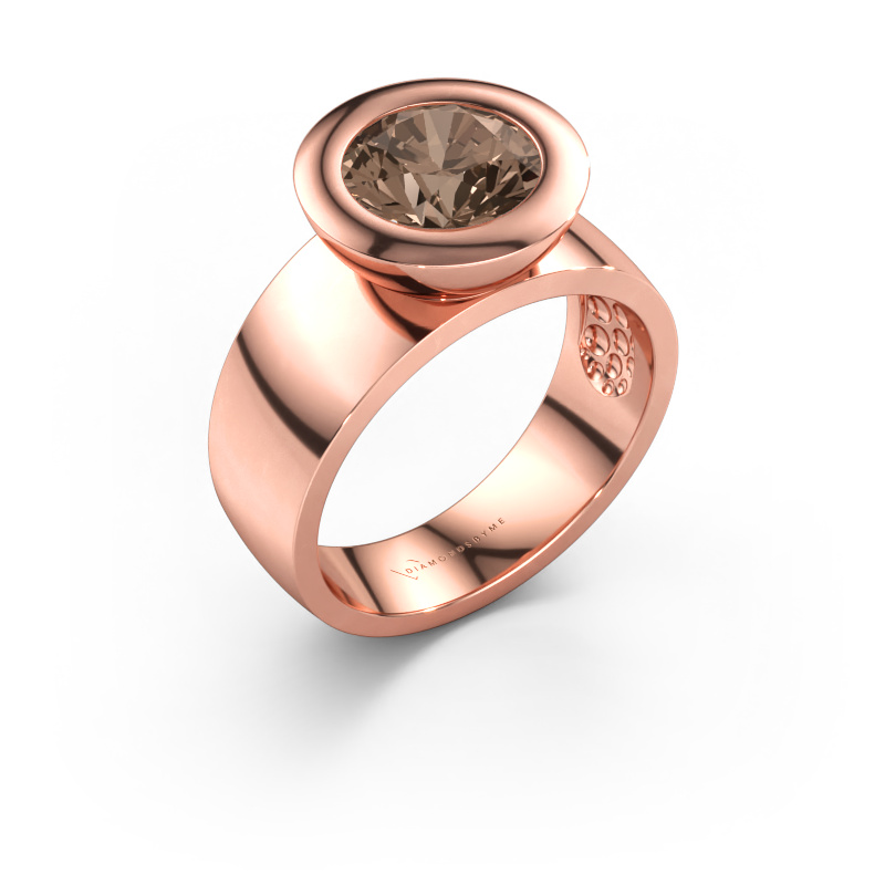 Immagine di Anello Maxime 585 oro rosa Diamante marrone 2.00 crt