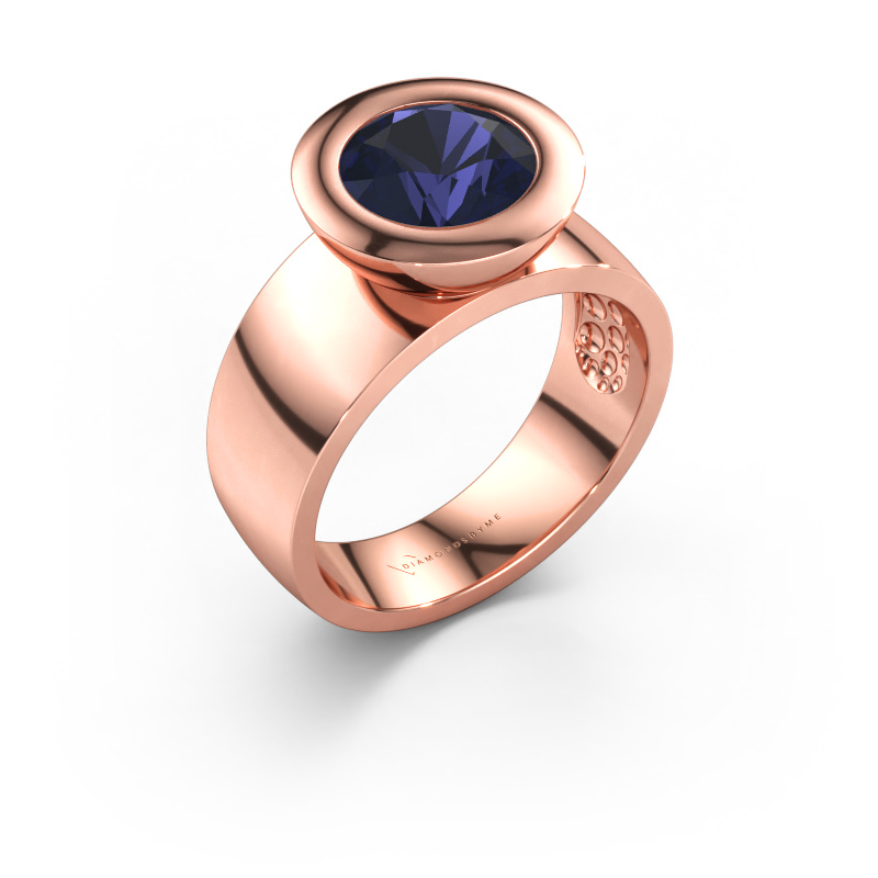 Bild av Ring Maxime 585 roséguld Safir 8 mm