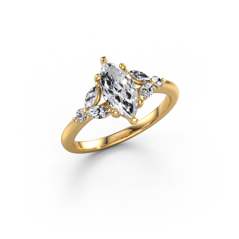 Bild von Verlobungsring Megan MRQ 585 Gold Diamant 1.46 crt