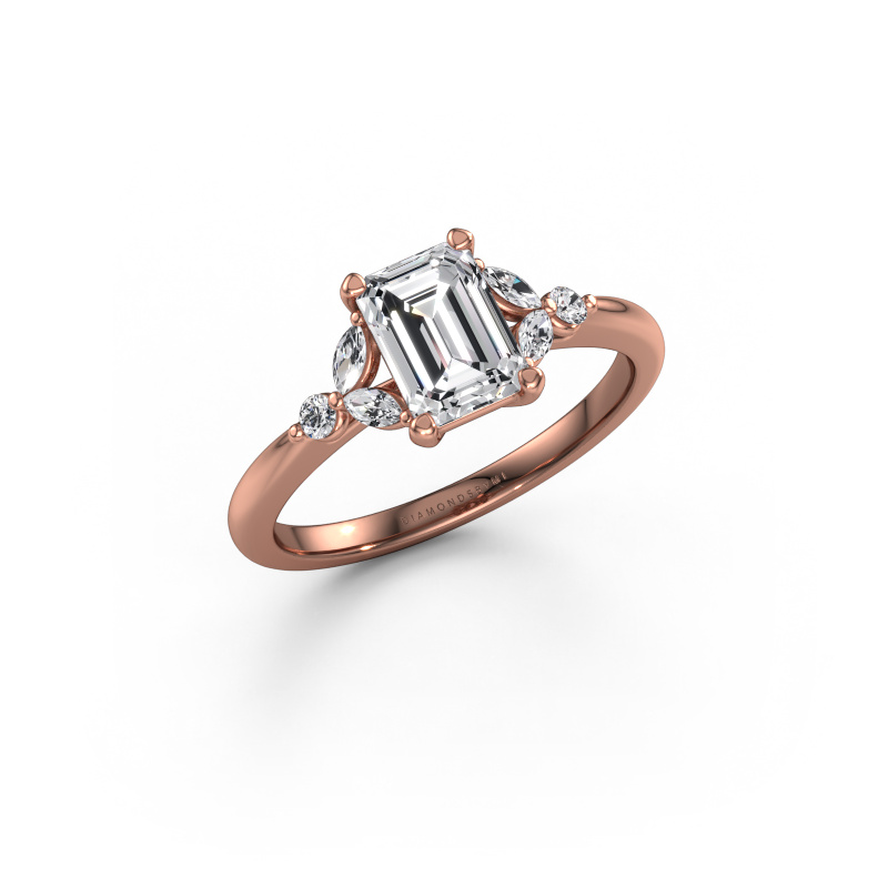 Bild von Verlobungsring Megan EME 585 Roségold Lab-grown Diamant 1.30 crt