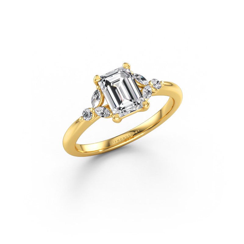 Image of Engagement ring Megan EME 585 gold Diamond 1.30 crt