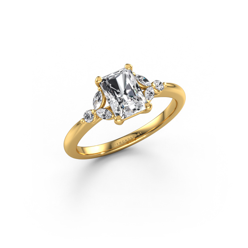 Bild von Verlobungsring Megan RAD 585 Gold Diamant 1.15 crt
