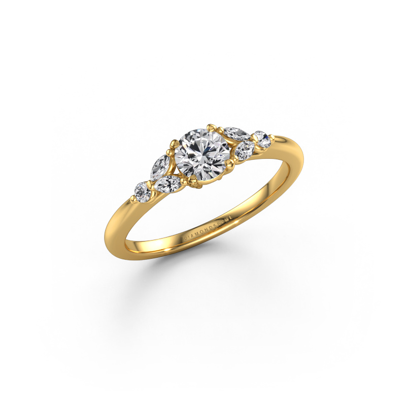 Image of Engagement ring Megan RND 585 gold Diamond 0.55 crt