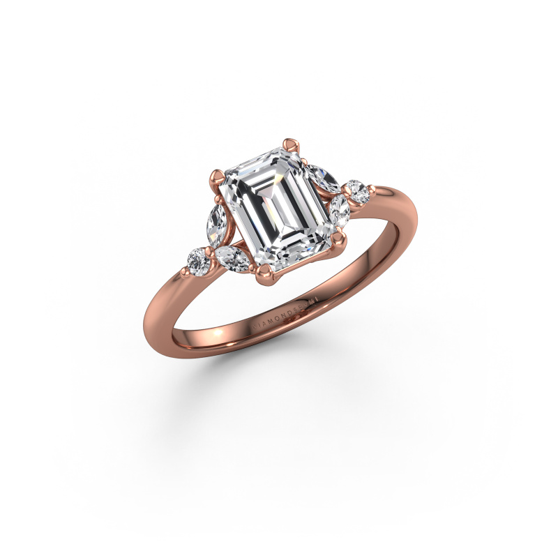 Bild von Verlobungsring Megan EME 585 Roségold Lab-grown Diamant 1.65 crt