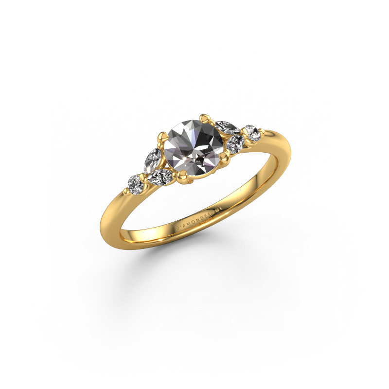 Image of Engagement ring Megan RND 585 gold Diamond 0.65 crt