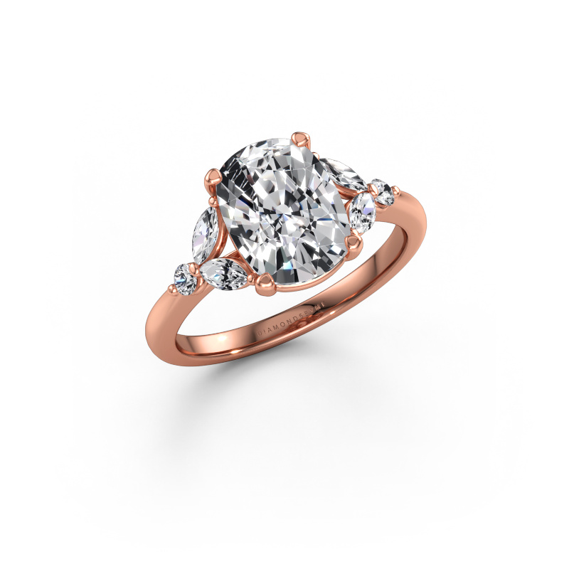 Bild av Förlovningsring Megan CSH 585 roséguld Diamant 2.96 crt