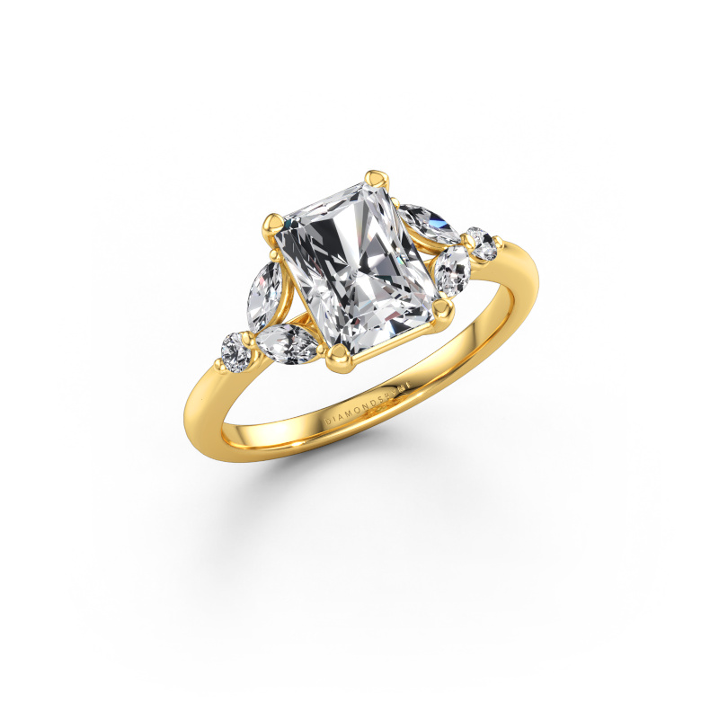 Immagine di Anello di fidanzamento Megan RAD 585 oro Diamante 2.21 crt