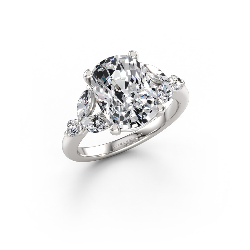Immagine di Anello di fidanzamento Megan CSH 950 platino Diamante lab grown 4.68 crt