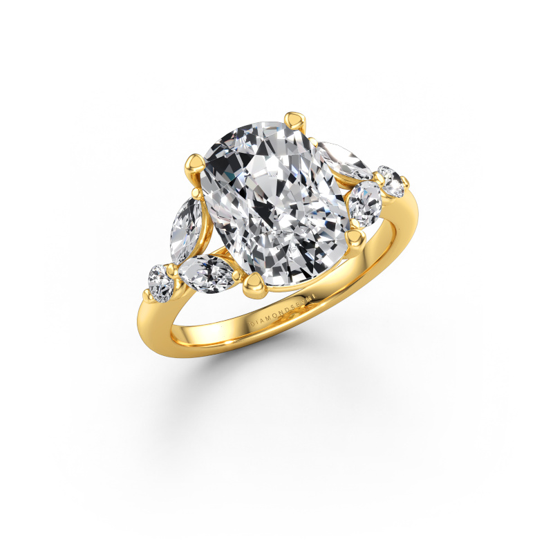 Image of Engagement ring Megan CSH 585 gold Lab grown diamond 4.68 crt