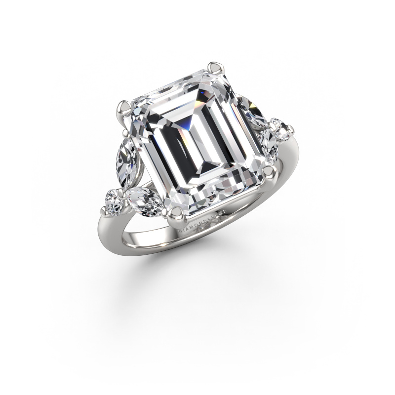 Bild von Verlobungsring Megan EME 950 Platin Lab-grown Diamant 6.68 crt