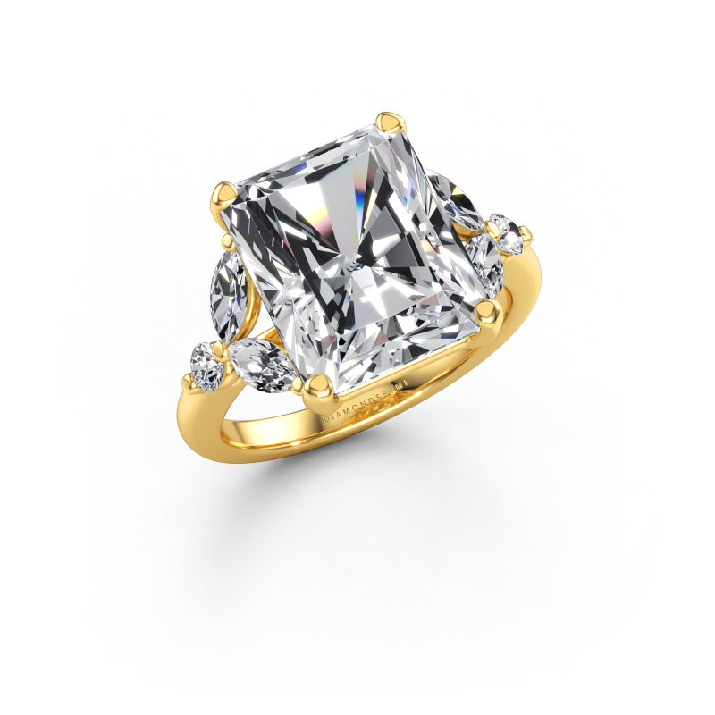 Immagine di Anello di fidanzamento Megan RAD 585 oro Diamante lab grown 7.47 crt