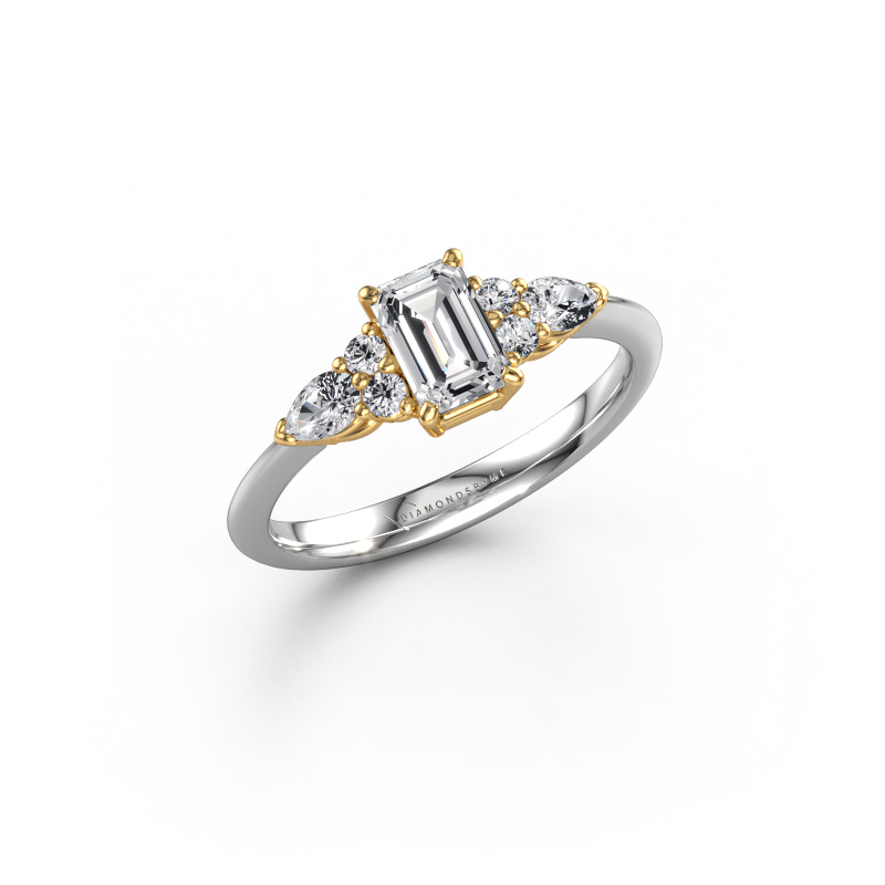 Bild von Verlobungsring Melani EME 585 Weißgold Lab-grown Diamant 1.16 crt