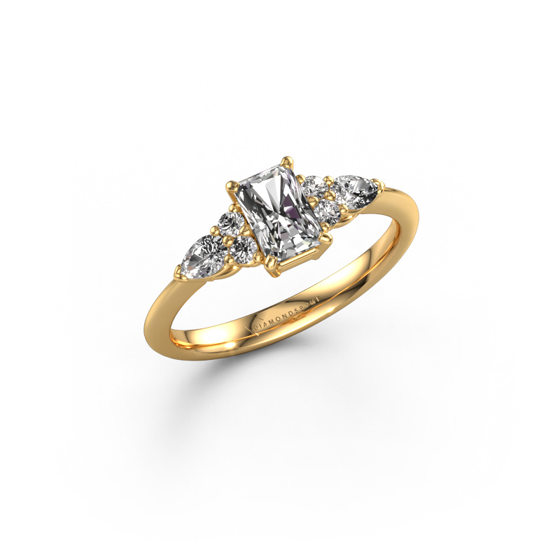 Bild von Verlobungsring Melani RAD 585 Gold Diamant 1.110 crt