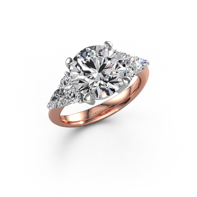 Bild von Verlobungsring Melani RND 585 Roségold Lab-grown Diamant 4.82 crt