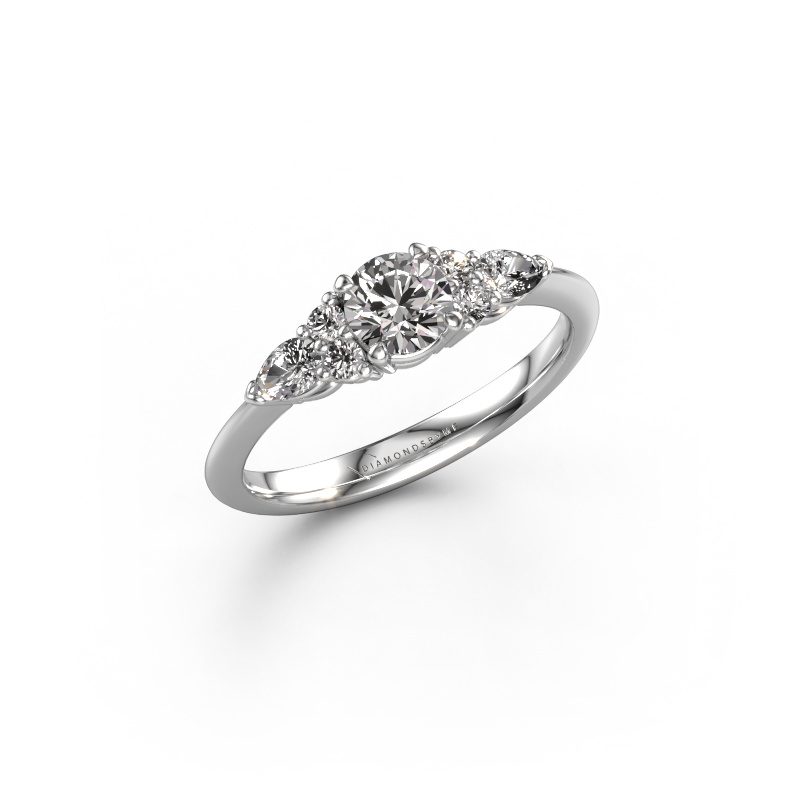 Image of Engagement ring Melani RND 950 platinum Diamond 0.86 crt